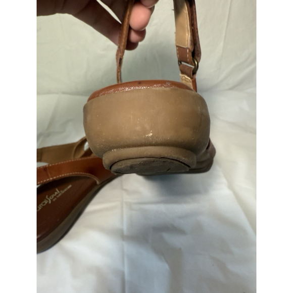 NATURALIZER NATURAL SOLE Brown CAYENNE Leather SANDAL size 9 - Picture 13 of 15